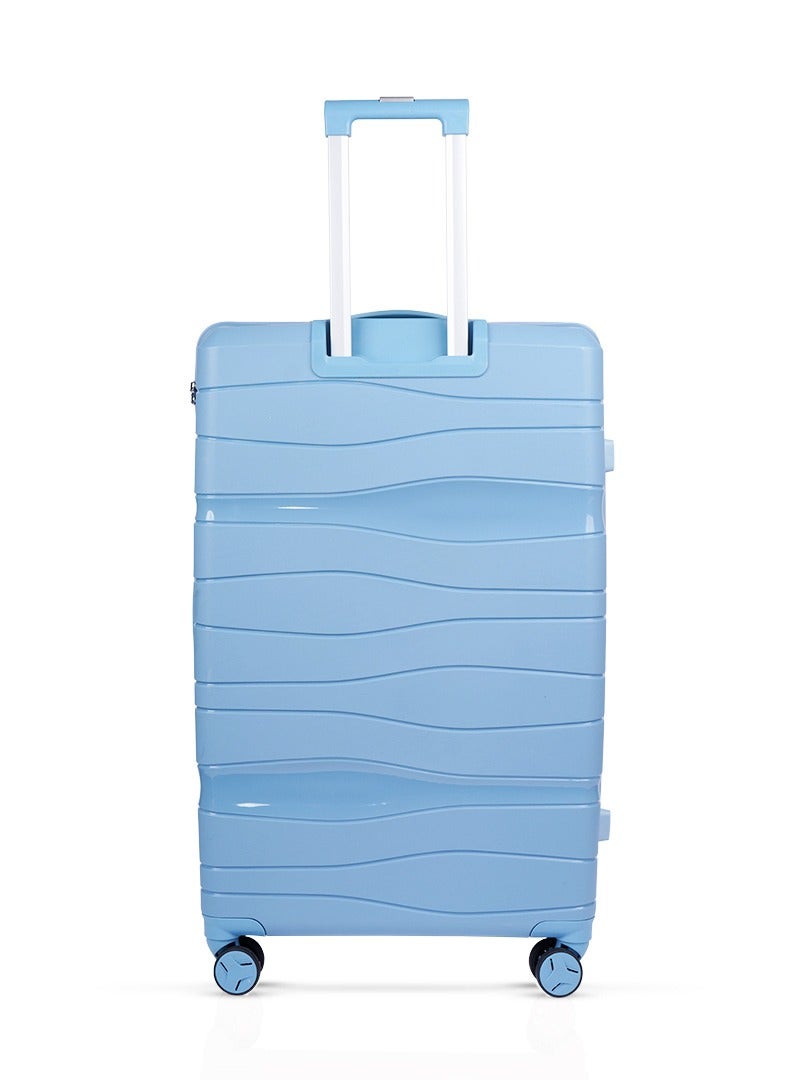 منيك حقيبة سفر فياجيرو  بوصة | مادة  صلبة سهلة الحركة بعجلات دوارة  درجة وقفل  | متوسطة - أزرق - Image 2