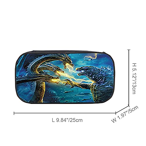 MATMO Monster Dragon Backpack and Lunch Bag Set for Boys, School Backpacks Shoulder Bag Pencil Case (Monster Dragon Backpack Set 13) - Image 4