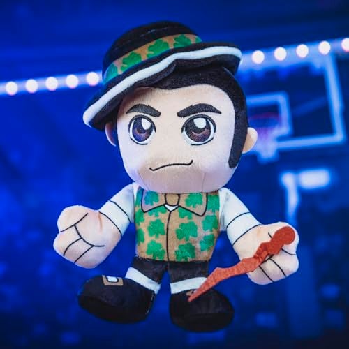 Bleacher Creatures Boston Celtics Lucky The Leprechaun 8 NBA Mascot Kuricha Sitting Plush Soft Chibi Inspired Mascot - Image 5