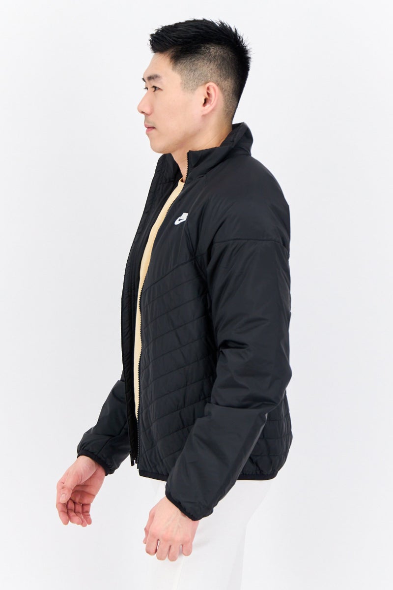 Nike Men Therma Fit Long Sleeve Outdoor Jacket, Black - Image 2