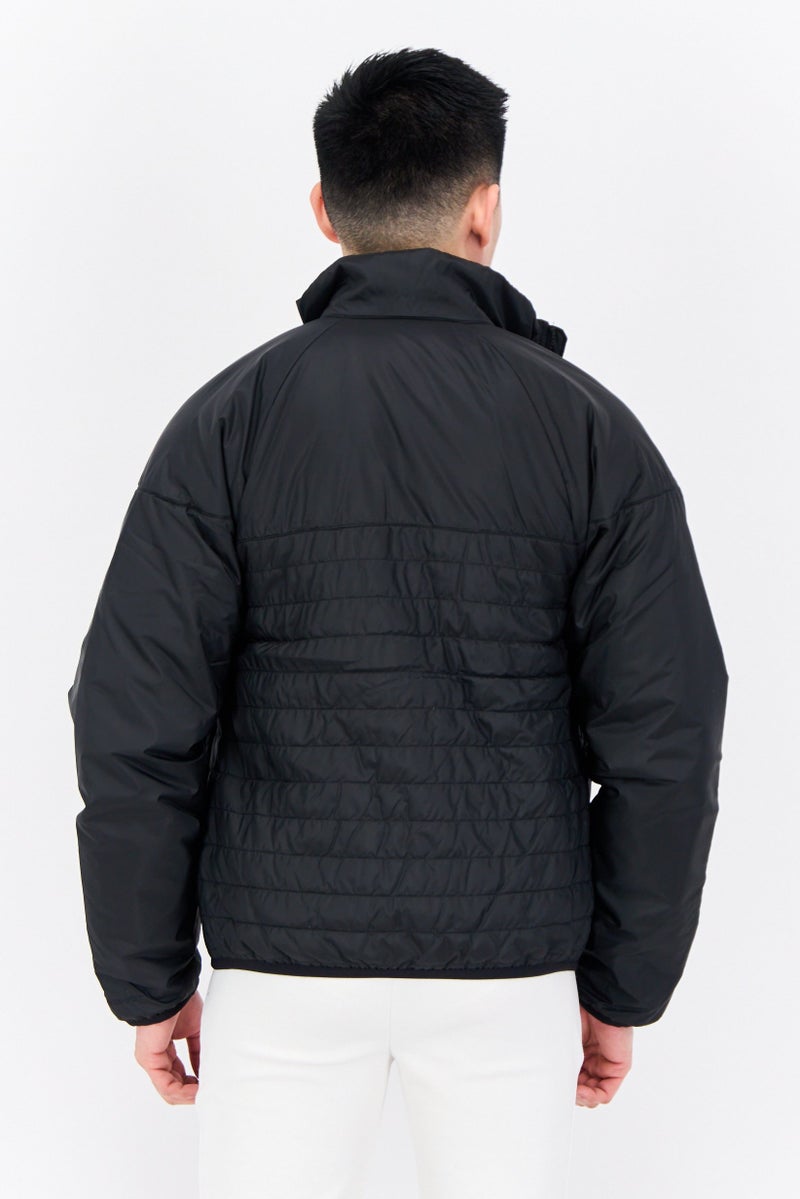Nike Men Therma Fit Long Sleeve Outdoor Jacket, Black - Image 3