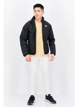 Nike Men Therma Fit Long Sleeve Outdoor Jacket, Black  - Image 4