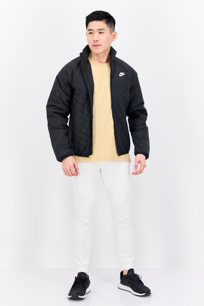Nike Men Therma Fit Long Sleeve Outdoor Jacket, Black - Image 4