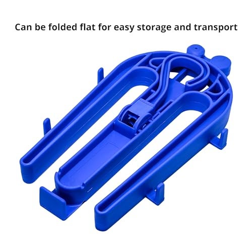 Saekodive Drysuit Hanger for Wetsuit and Regulator - Multi-Purpose, Anti-Slip, Heavy Duty PP Plastic - for Diving Gear and Outdoor Activities (Blue) - Image 3