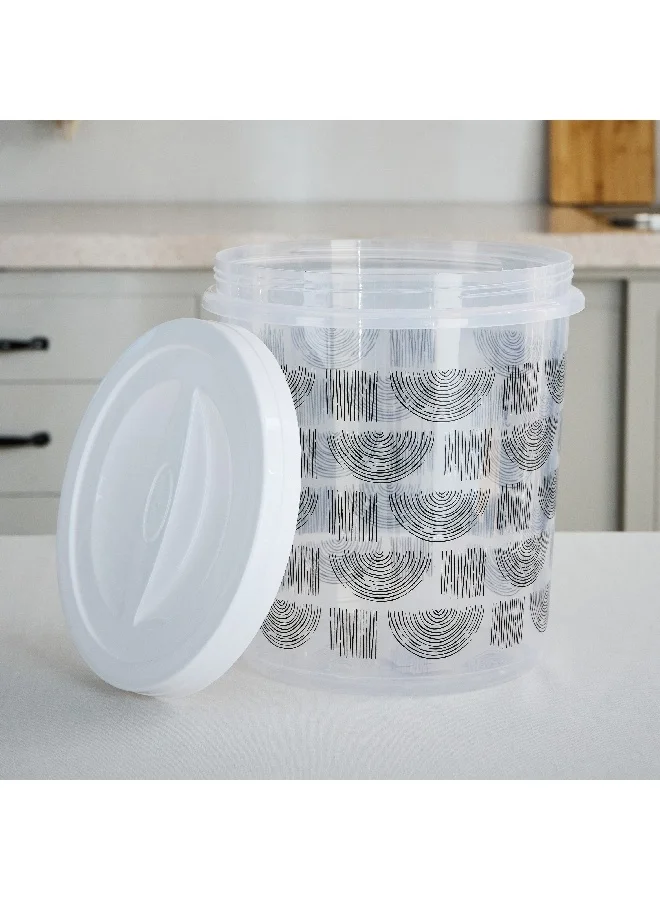 Home Box Spectra Printed Ruby Container 10 L