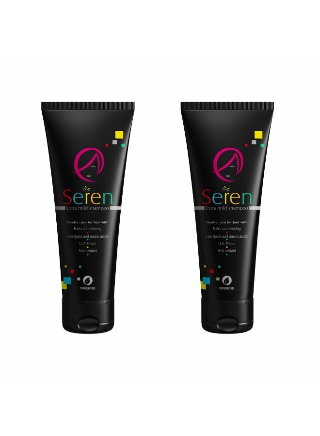 Ethiglo Seren Extra Mild Shampoo 200ml (Pack of 2) - Image 1