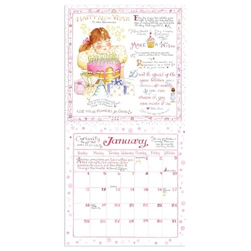 TF Publishing 2026 Susan Branch Wall Calendar - Large Grids for Appointments and Scheduling - Vertical Monthly Wall Calendar 2026 with Premium Matte Paper for Home and Office Organization - 12x12in - Image 2