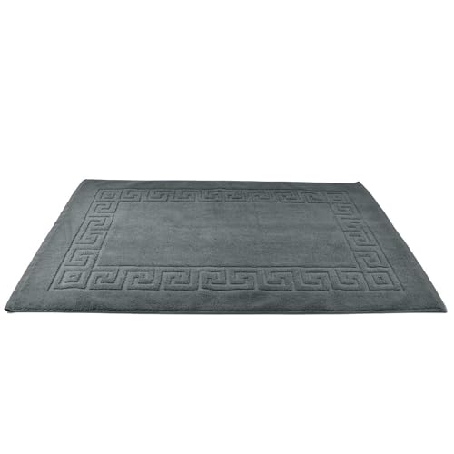 AYUS 780 GSM Pure Cotton Bath/Door Mat Luxury Hotel & Spa Quality, Ringspun Cotton, Maximum Softness & Absorbency 30 x 20 (in Inches)/(51 x 76 cm) (Grey) - Image 4