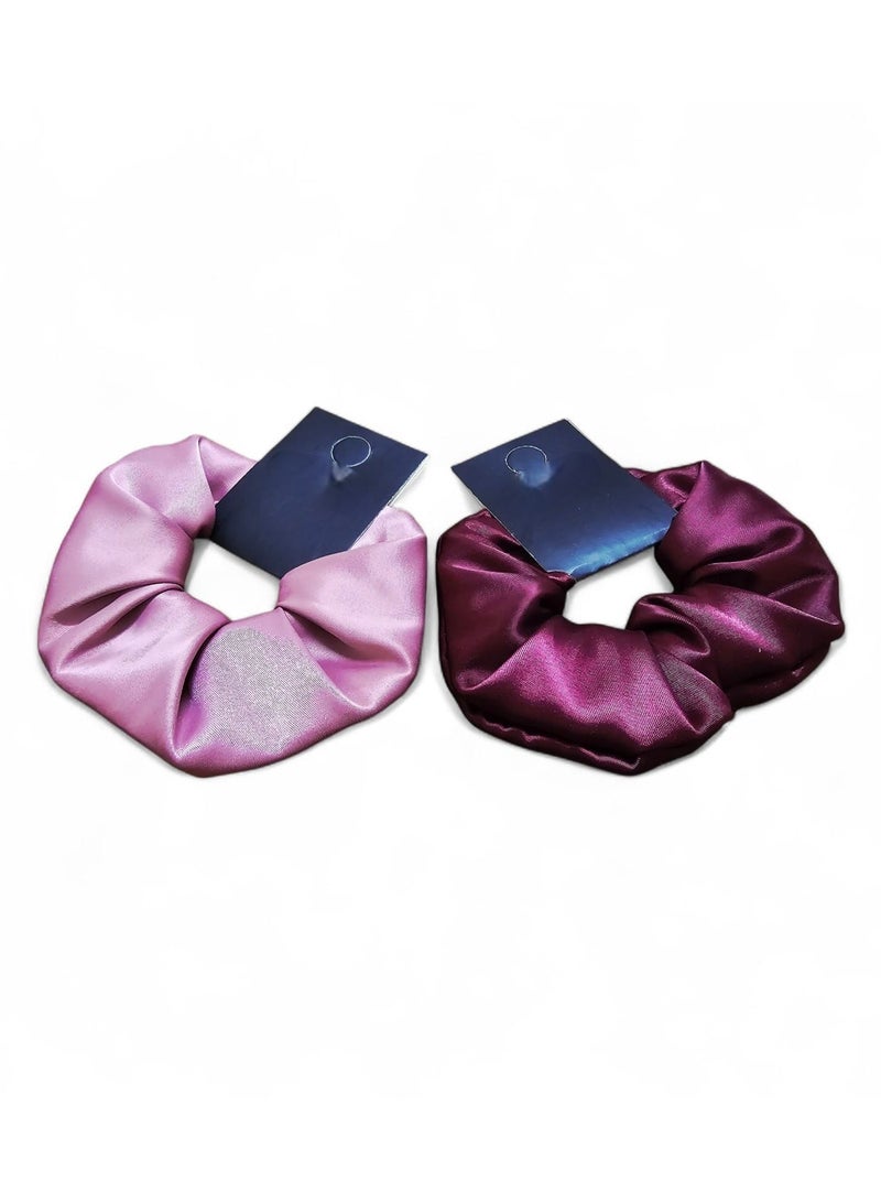 توك استيك ستان مكونة من قطعتين – إكسسوارات شعر أنيقة من الساتان، تصميم فاخر وجذاب للاستخدام اليومي والمناسبات