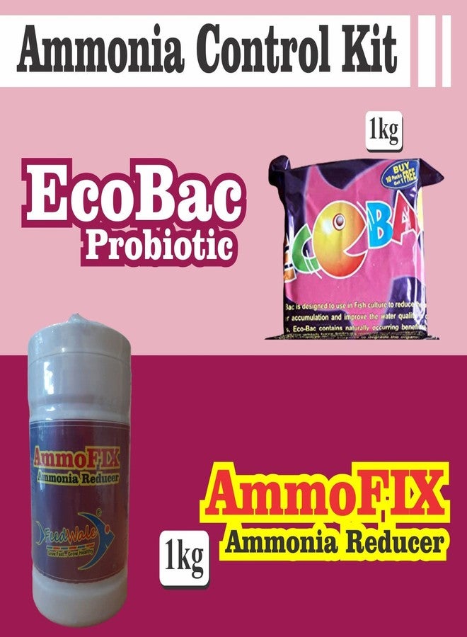 FeedWale Ammonia Control Kit for Fish Ponds and BioFloc Tanks (AmmoFix + EcoBac) - Image 5