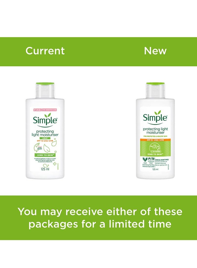 Simple Kind To Skin Protecting Light Moisturiser 125ml - Image 2