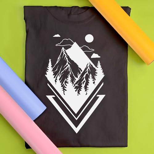 Siser EasyWeed Heat Transfer Vinyl 11.8" x 15ft Roll (White) - Compatible with Siser, Cricut, Silhouette and Other Craft/Professional Cutters - CPSIA Certified - Image 4