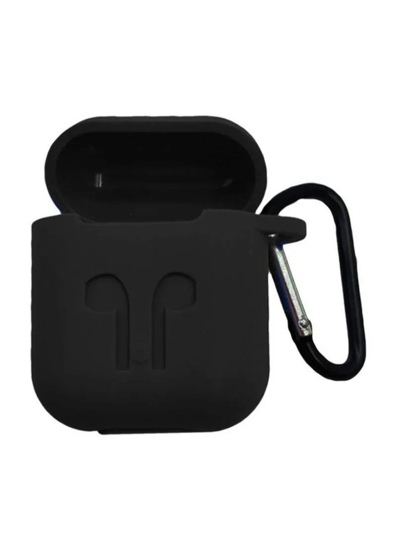 Apple AirPods Case, Protective Cover Case for AirPods 1/2 Black  - Image 3