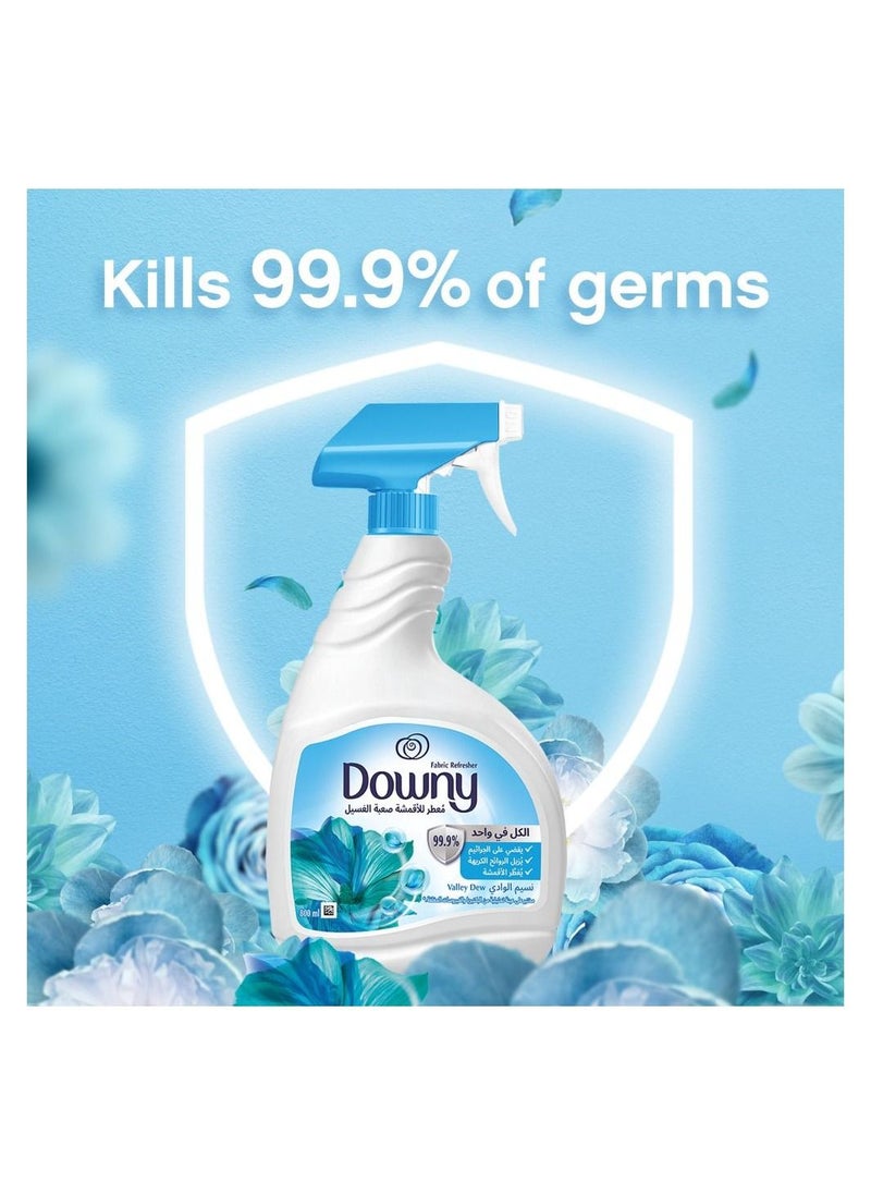 Downy - Antibacterial Valley Dew Fabric Refresher Spray 800ml - Image 1