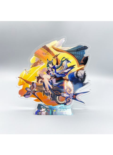 Game Honkai: Star Rail Figure Sunday Jiao Qiu Yunli Firefly Jingliu Acrylic Stand Model Plate Cosplay Anime Keychain Fans Gift-Color:49-Size:15 cm-Ships From:CHINA