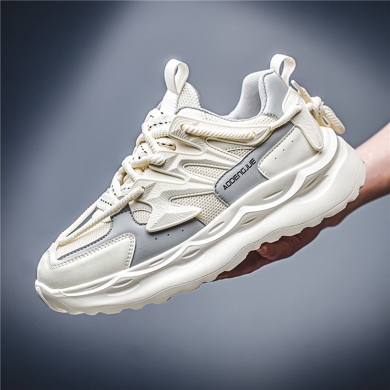 Jinjiang Men'S Shoes Breathable Sneaker New Mesh Non-Slip Casual Shoes Student Torre Shoes Men'S Korean Style Trendy Shoes - Image 3