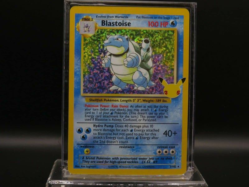 Pokemon Single Card BLASTOISE Celebrations CLASSIC COLLECTION - Image 2