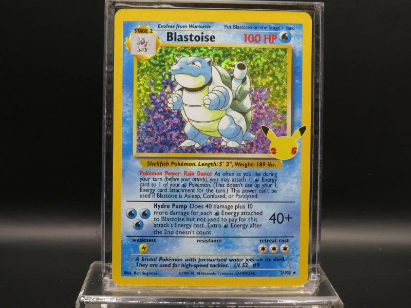 Pokemon Single Card BLASTOISE Celebrations CLASSIC COLLECTION - Image 1