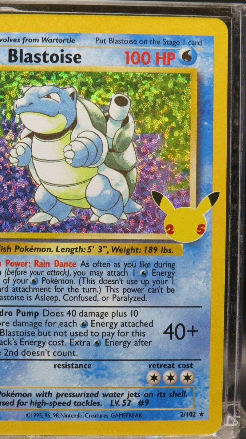 Pokemon Single Card BLASTOISE Celebrations CLASSIC COLLECTION - Image 4