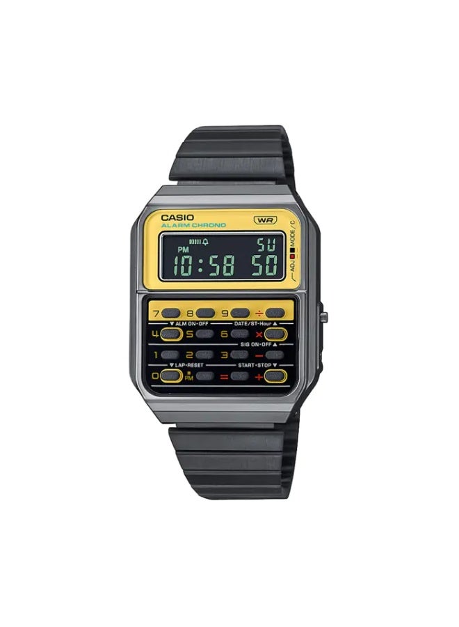 CASIO VINTAGE UNISEX Databank Calculator WATCH CA-500WEGG-9BDF - Image 1