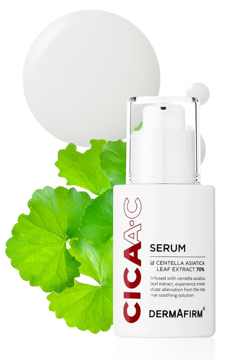 Dermafirm سيروم ديرمافيرم سيكا لعلاج البشرة المعرضة لحب الشباب - سيروم كوري للوجه مع إكسوسوم وسانتيلا أسياتيكا ونياسيناميد وحمض الساليسيليك وفيتامين ب3 - مرطب ومهدئ 101 أونصة سائلة - Image 1