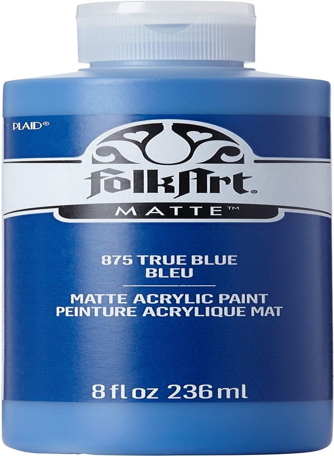 FolkArt Acrylic Paint in Assorted Colors (8 oz), , True Blue - Image 1