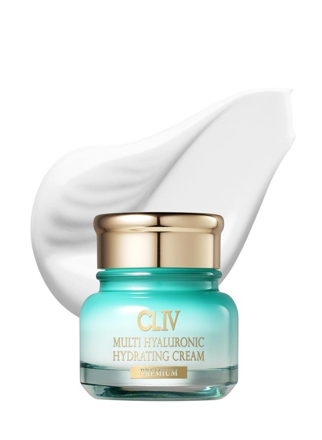 CLIV Multi Hyaluronic Hydrating Cream | Hydrating and Nourishing Face Moisturizer | 73% Hyaluronic Acid Soltuion Facial Cream | For Dry Skin, All Skin (1.69 fl oz, 50ml) - Image 1