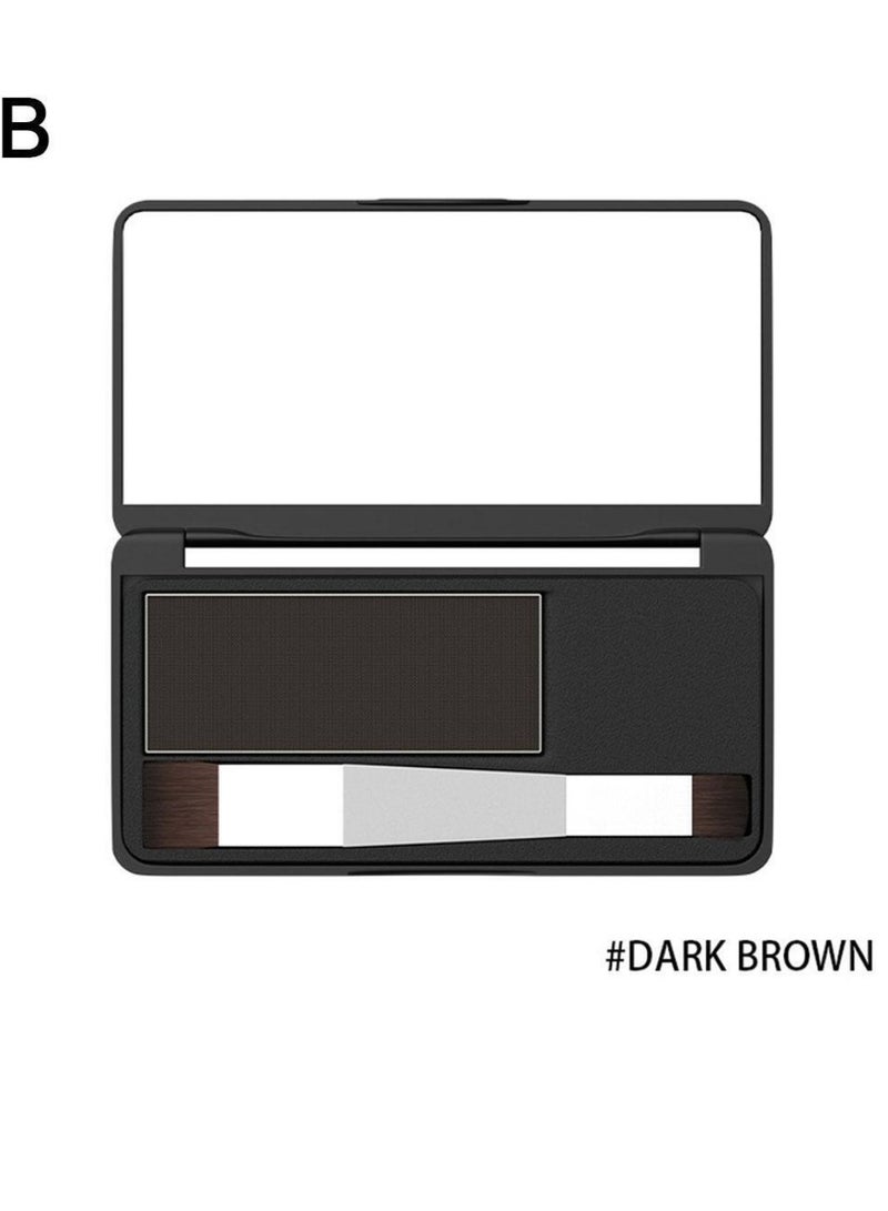 Sevich Hair Root Concealer Waterproof Full Magic Hair Powder for Hair Root Hair Color Shadow Cover Grey Hair Root Hair Touch Up Thin Hair Powder Hair Shadow Cover Powder Dark Brown 8g - Image 2