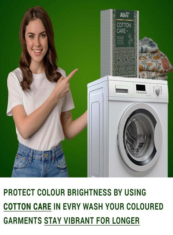 ASTRO PLUS + Astro Plus+ Cotton Care Wash Liquid Pouch Anti-Color Fading & Bleeding Expert Care For Cotton Ware Protect Your Clothes From Color Runs With Anti-Piling Of Fibers (5 Pouch x 40 ml each) - Image 2