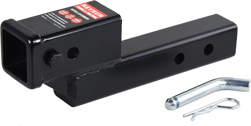 REYSUN 864121 Trailer Hitch Riser with 2.25 Inch Rise/Drop for 2 Inch Receiver Hitch Extension - Image 2