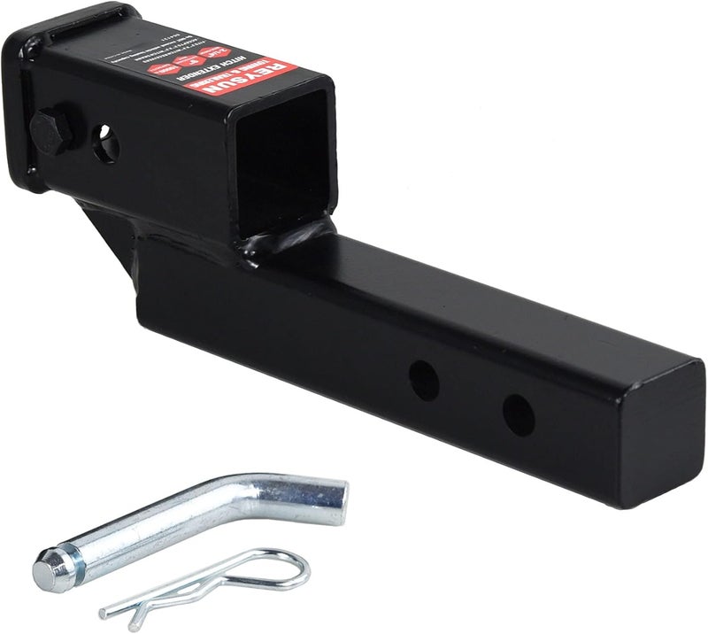 REYSUN 864121 Trailer Hitch Riser with 2.25 Inch Rise/Drop for 2 Inch Receiver Hitch Extension - Image 3