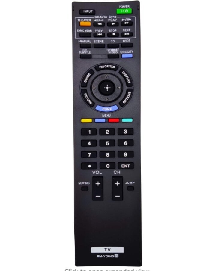 جهاز التحكم عن بعد للتلفزيون من INTECHING لسوني KDL-32EX500، 32EX501، 32EX600، 40EX400، 40EX500، 40EX501، 40EX600، 46EX500، 46EX501، 46EX600، 55EX500، 55EX501، 60EX500