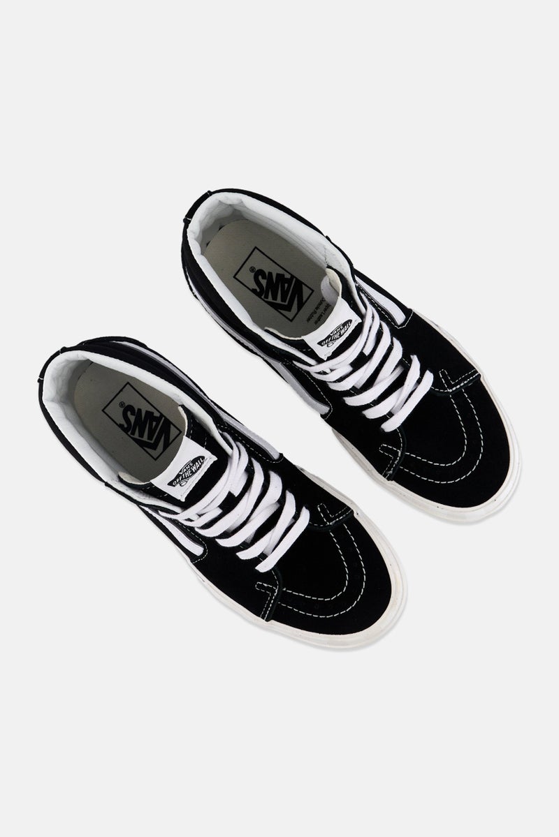 VANS أحذية التزلج النسائية Sk8-Hi Stacked، سوداء - Image 4