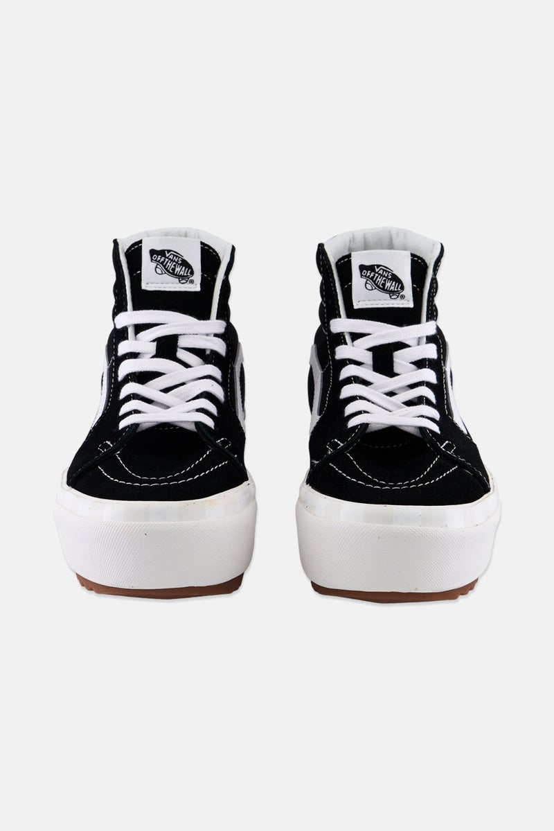 VANS أحذية التزلج النسائية Sk8-Hi Stacked، سوداء - Image 3