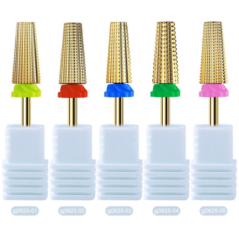 Nail tungsten steel polishing head, nail polish remover, adhesive polishing head   blue - Image 5