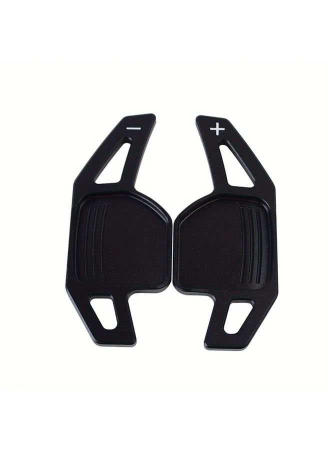 Black Steering Wheel Paddle Shifters Extension For DSG Gearbox - Image 3