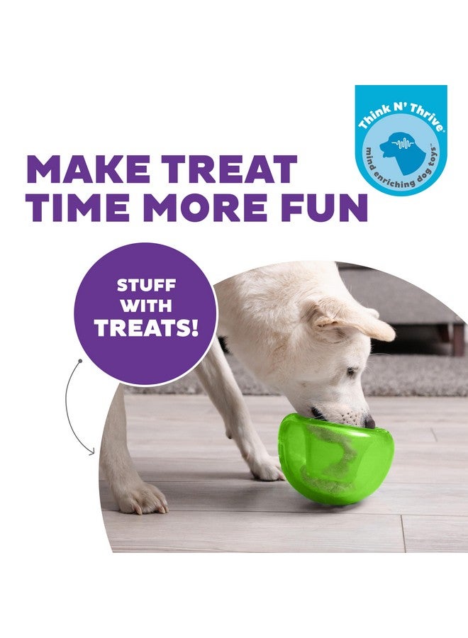 outward hound Snoop Interactive Treat Dispensing Dog Toy, Large, Green - Image 3