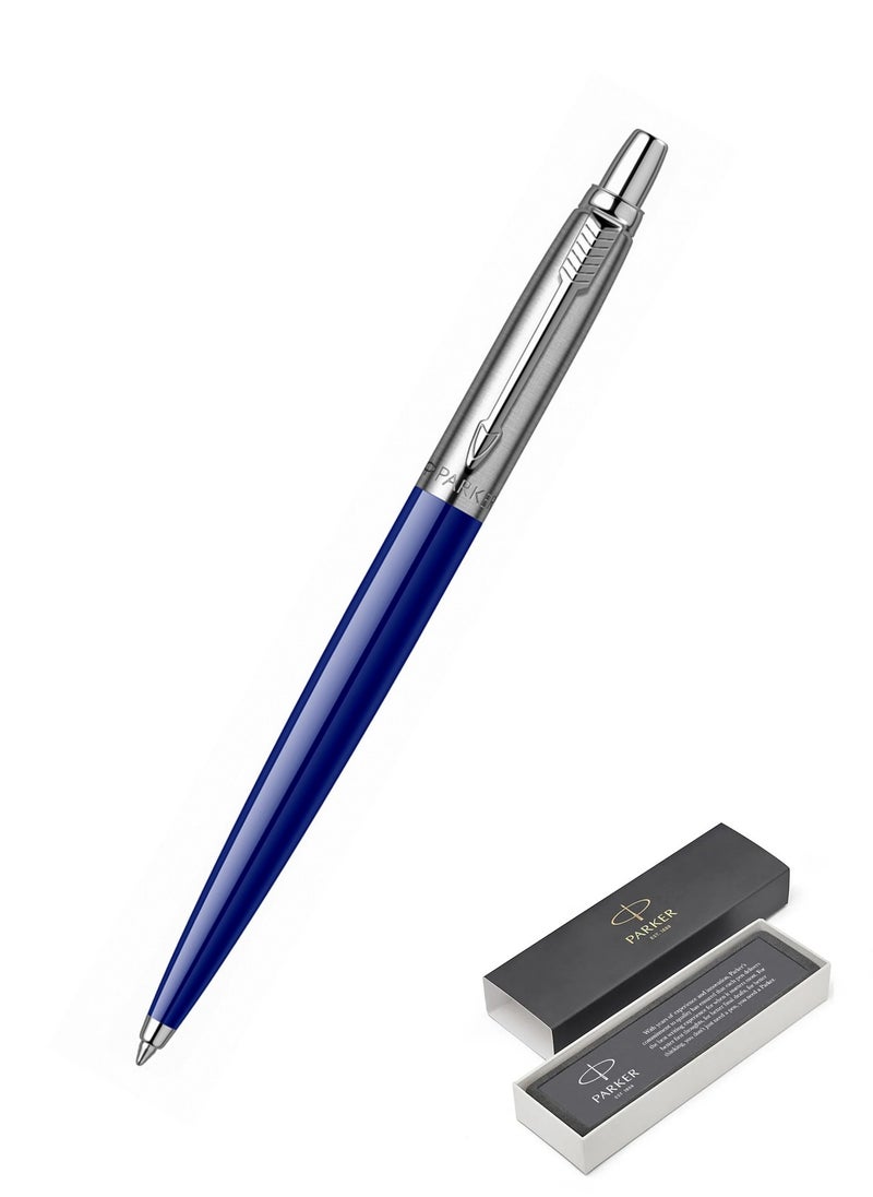 PARKER 1-Piece Jotter Original Blue Ink Ballpoint Pen Navy Blue Barrel  - Image 1