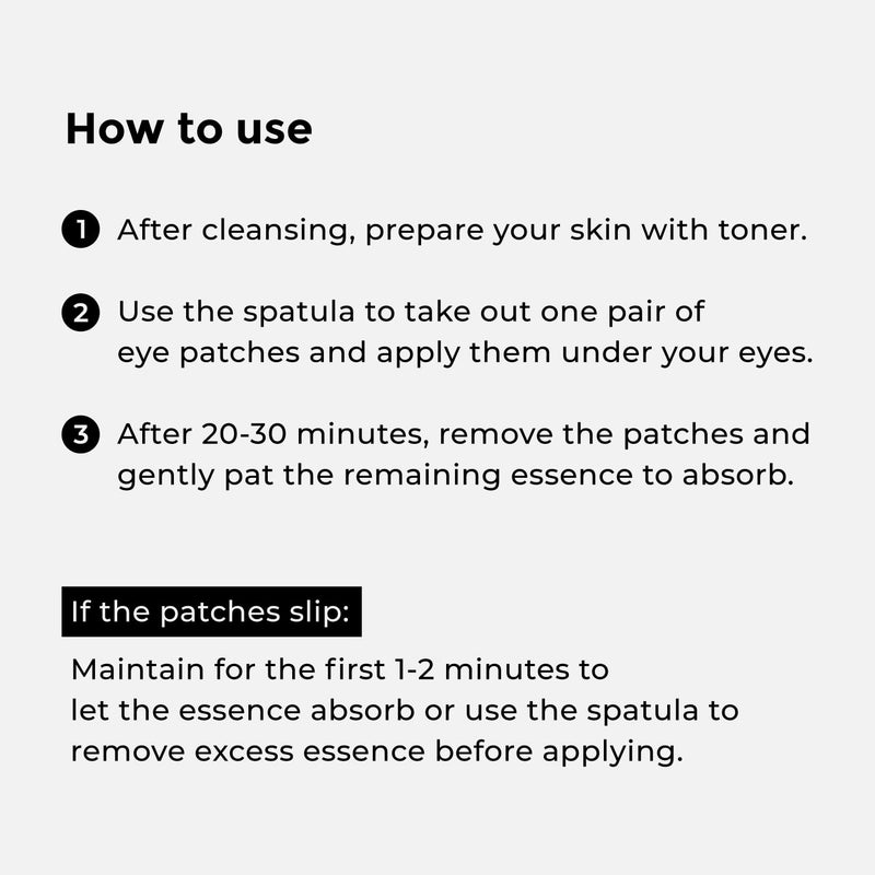 misoli Under Eye Patches for Dark Circles, Puffiness - Eye Bag, Wrinkle Treatment Gel Mask - Caffeine Hyaluronic Acid Niacinamide - Brightening Hydrating - Korean Skincare, Birthday Gift for Women, 30Pairs - Image 5