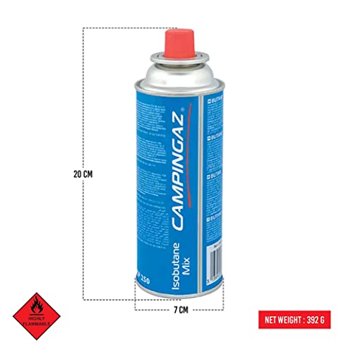 CAMPINGAZ Compact Butane Gas Canister, Perfect for Camping & Outdoor Cooking (Blue, 12) - Image 3