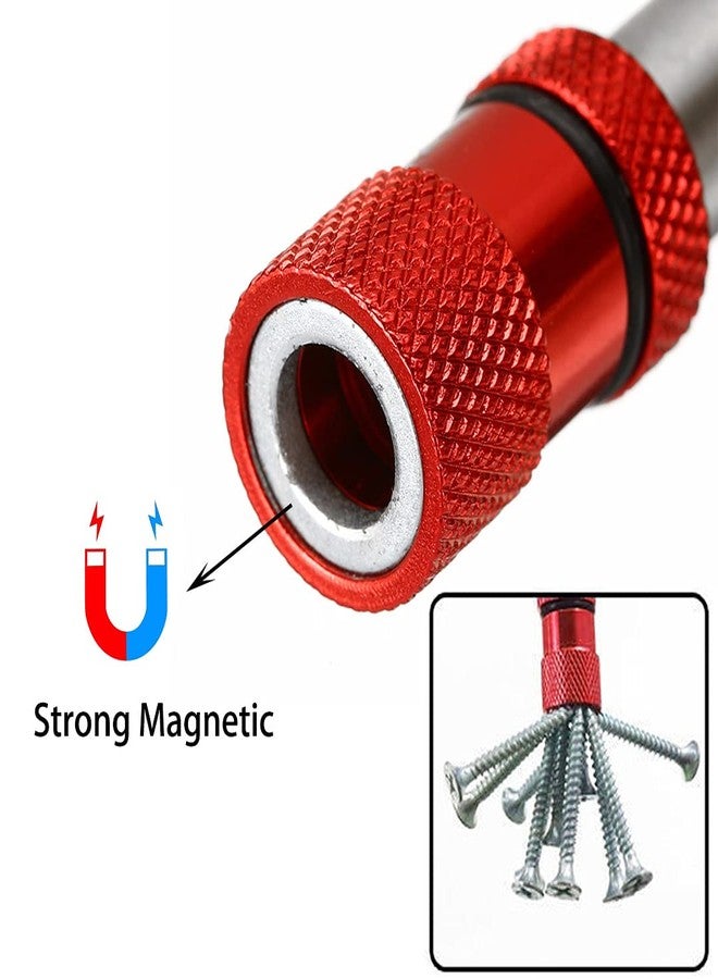 Saipe 2pcs Adjustable Screw Depth Screwdriver Bit Holder Magnetic Steel Screwdriver Drywall Bit 1/4 Inch Hex Shank with S2 Phillips 2 Screw Driver Bits - Image 4