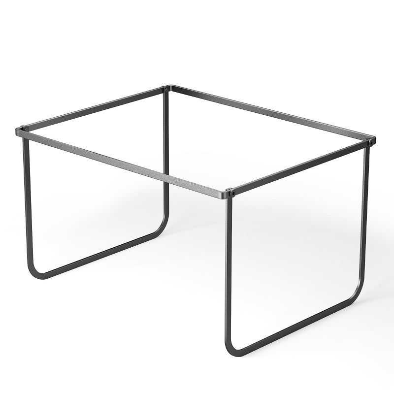 Vanulee Legal and Letter Size Hanging File Folder Frame,Hanging File Folder Holder for Desktop Organizer,Metal Rack for Filing Cabinet and File Drawer,12.4â€ Wide x 15.3â€ Long x 9.4" Height,Black - Image 1