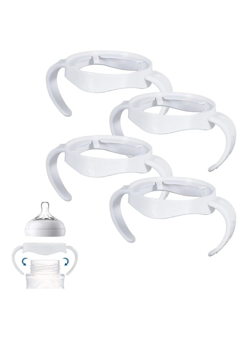 Baby Bottle Handles for Philips Avent Natural Baby Bottles Baby Bottle Holder 4 Pcs  - Image 1