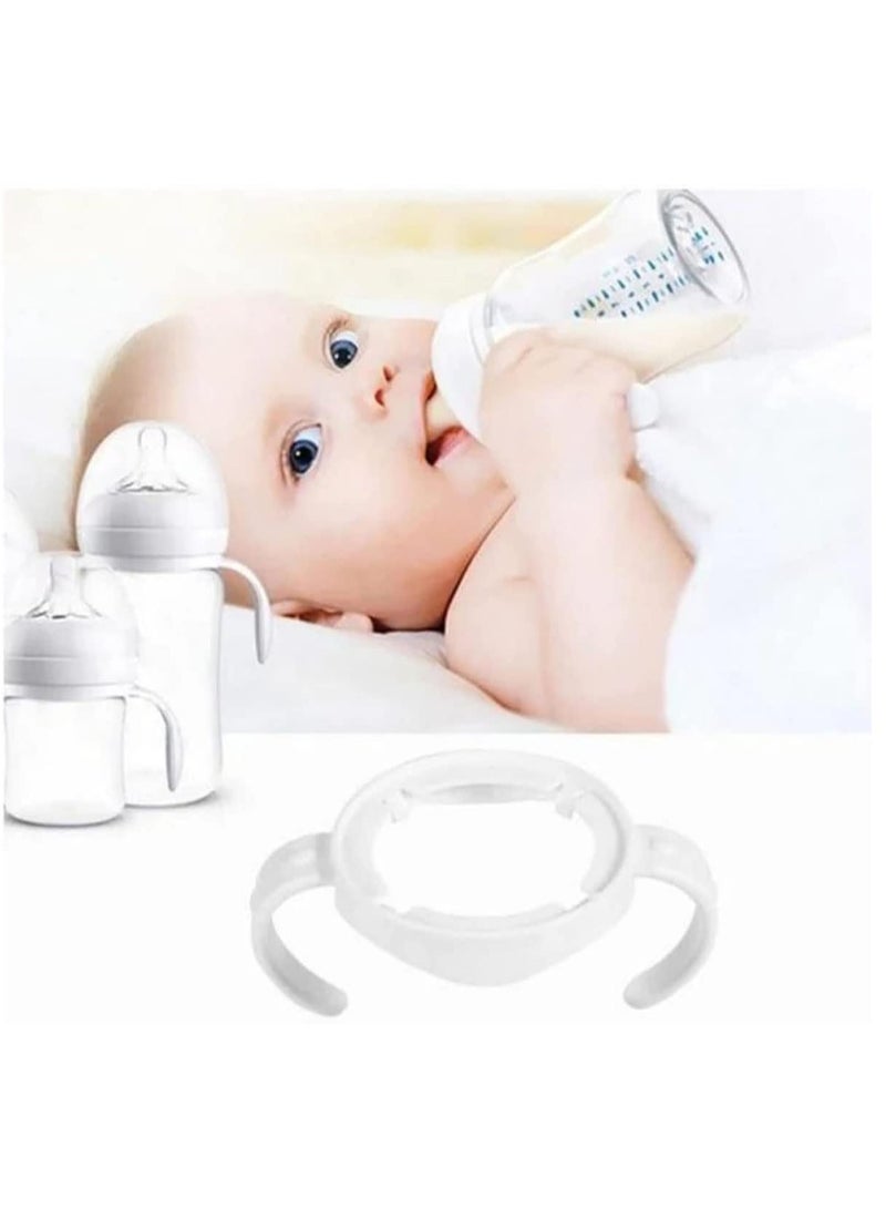 Baby Bottle Handles for Philips Avent Natural Baby Bottles Baby Bottle Holder 4 Pcs  - Image 2