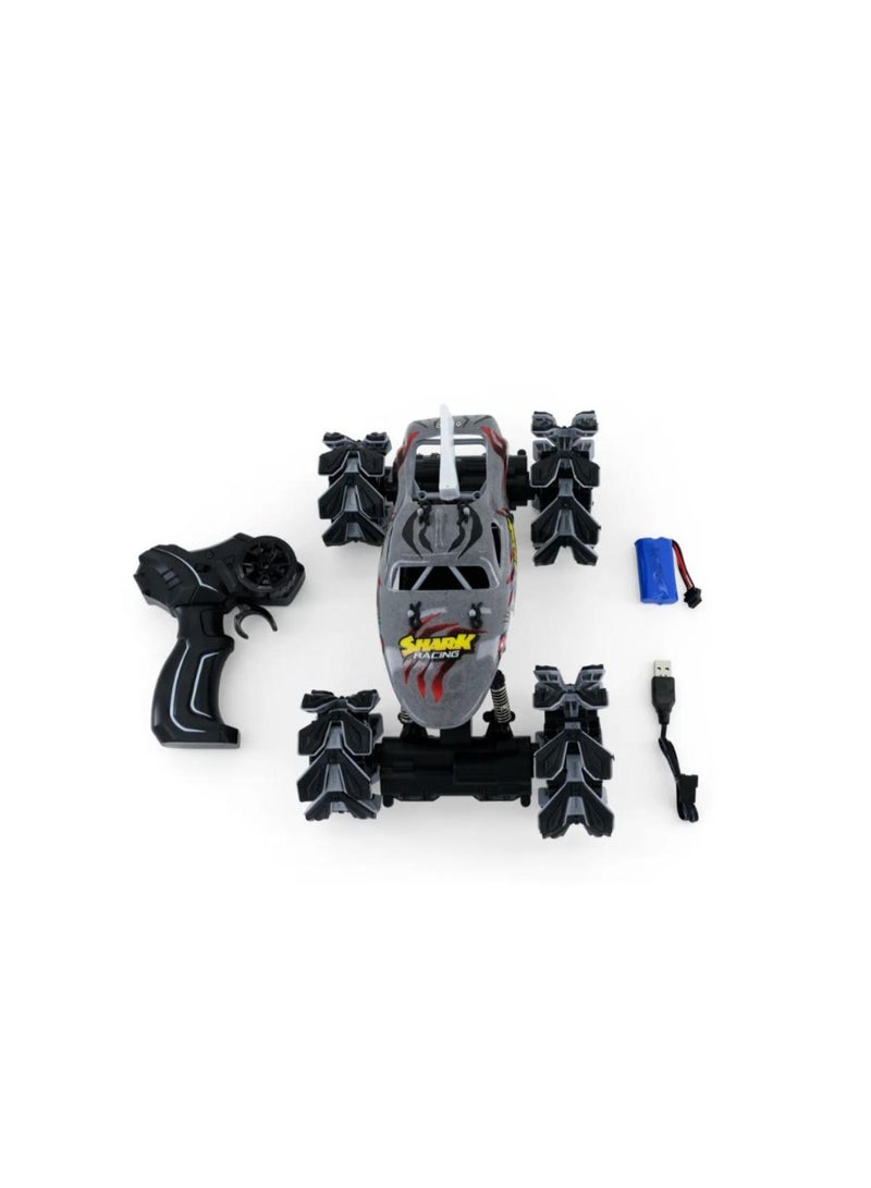 Nitro عجلة نيترو2جو RC للقيام بالحيل على الطرق الوعرة (قرش) - Image 2