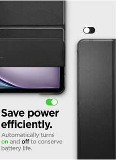 Spigen Smart Fold iPad AIR 13 inch Case Cover M2 (2024) - Black  - Image 3