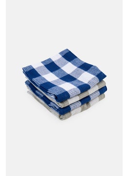 YOTO 4 Pcs Premium Cotton Dish Towel Set, Multicolor  - Image 2