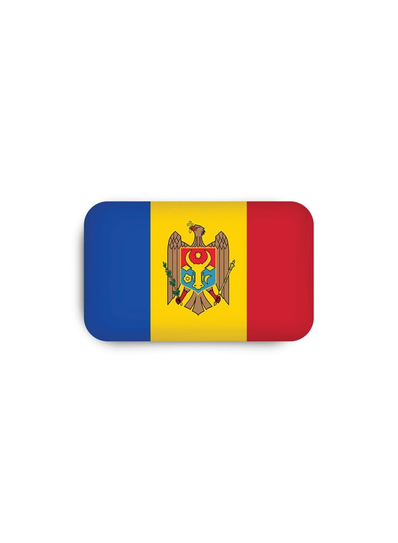 971ميديا شارة مغناطيسية بتصميم علم مولدوفا - Image 2