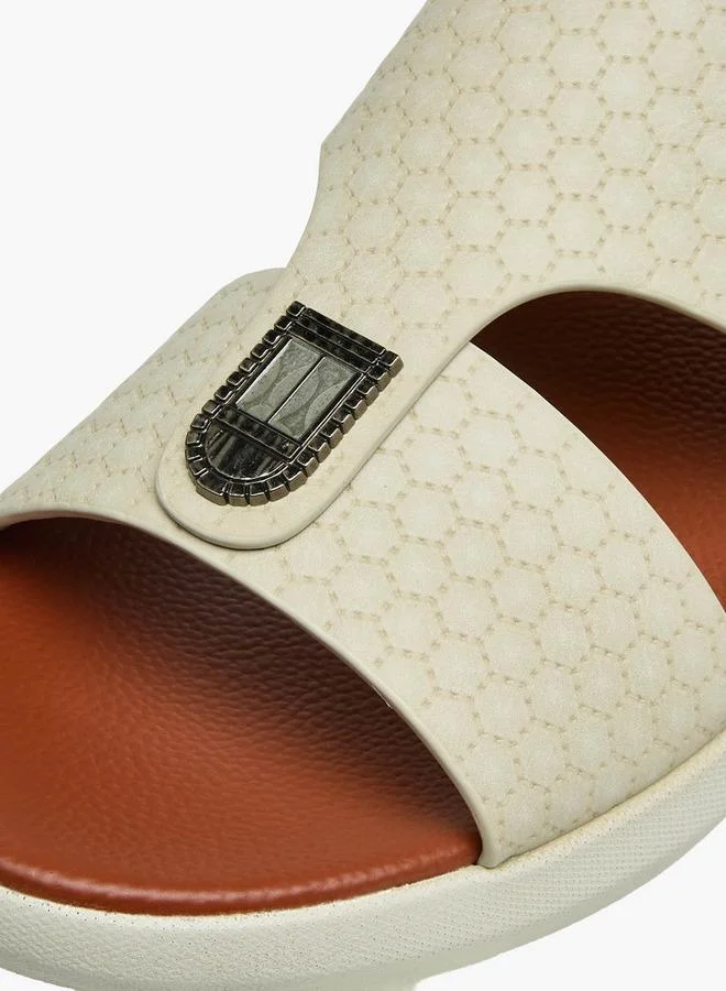 LBL By Shoexpress CREAM Men Slip-On Arabic Sandals for Men | Best Price UAE