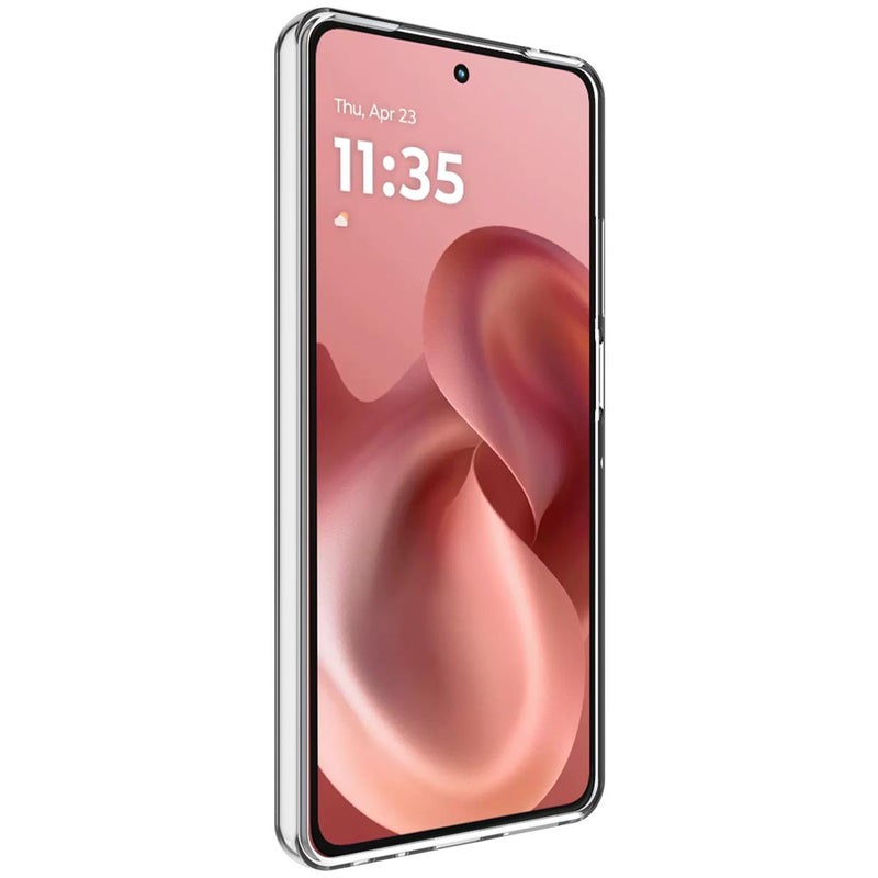 إيماك جراب هاتف شفاف مقاوم للصدمات من مادة TPU لهاتف Motorola Moto G86 Power Ux-10 Series (شفاف) - Image 2